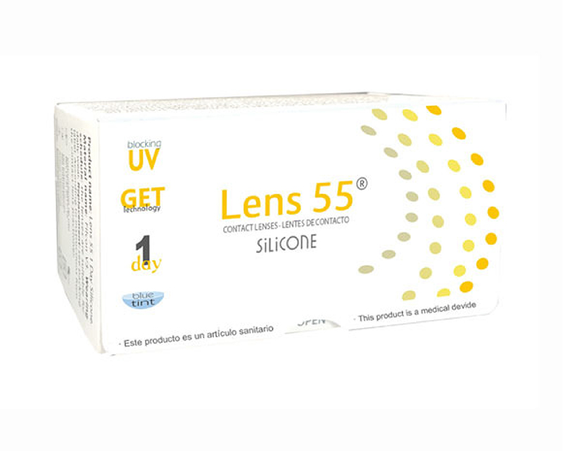 Blister Lens 55 1 Day Silicone Servilens