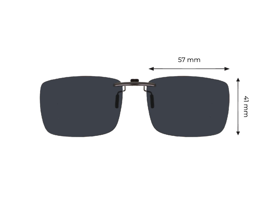 Suplemento solar polarizado clip estético SUP.3