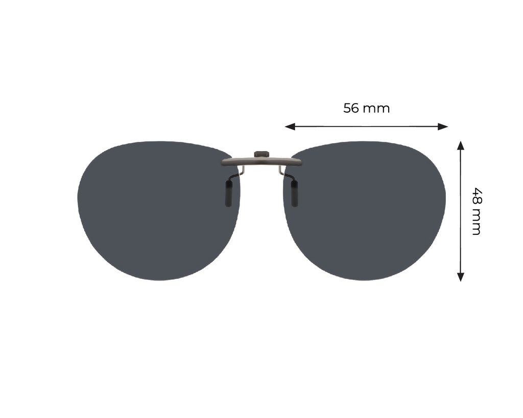 Suplemento solar polarizado clip estético SUP.5