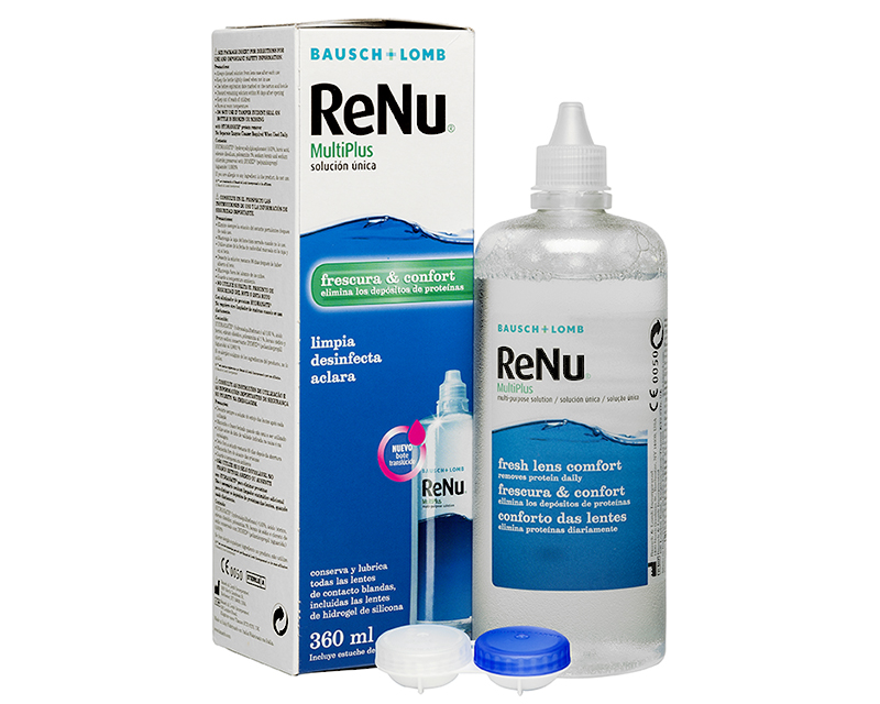 Renu Multiplus 360 ml Bausch+Lomb **CARTONAJE DAÑADO - CAD. 12/2027**