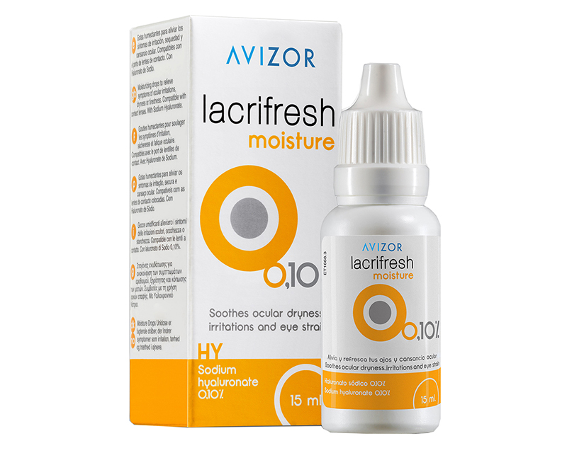 Lacrifresh Moisture 0,10% 15 ml Avizor