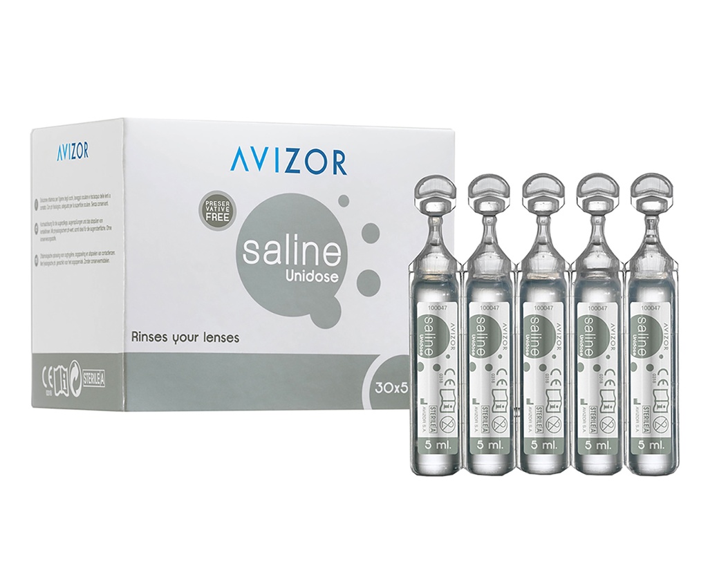 Saline monodosis 30 x 5 ml Salina Avizor