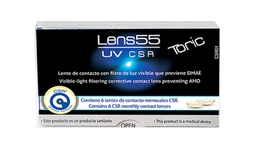 Lens 55 Toric CSR 6 pk Servilens