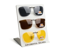 [EXP-SS3] Expositor 3 suplementos solares