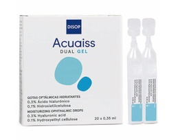 [DIS.153] Acuaiss Dual Gel Gotas Humectantes 20 x 0.35ml Disop